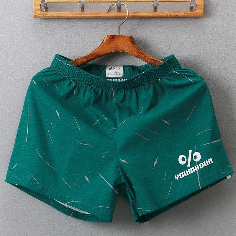 3条装宽松男士内裤大码印花平角裤衩潮流家居男生四角大裤头,女士内衣/男士内衣/家居服,男阿罗裤,淘宝优惠券,粉丝福利购,淘宝优惠卷