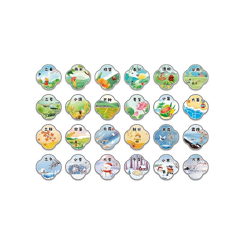 幼儿园环创主题墙成品二十四节气墙面装饰布置教室走廊过道墙贴画,家居饰品,文化墙贴,淘宝优惠券,粉丝福利购,淘宝优惠卷