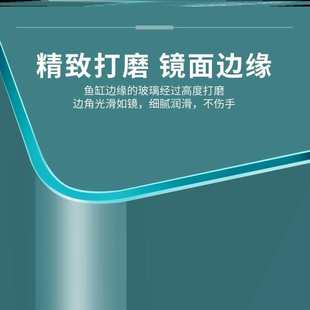 鱼缸客厅小型带氧气泵家用精致观赏虾缸小水族箱过滤器免换水 推荐