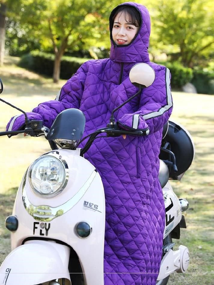 可拆卸防风保暖罩骑车电动车挡风被亲子款儿童后座冬季新款男女