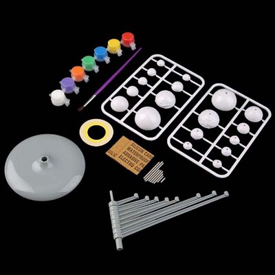 Kids Toys DIY Model Kit Solar System Nine Planets Planetari