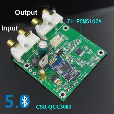 推荐QCC3003 Bluetooth 5.0 Audio Wireless Music Receiver PCM5