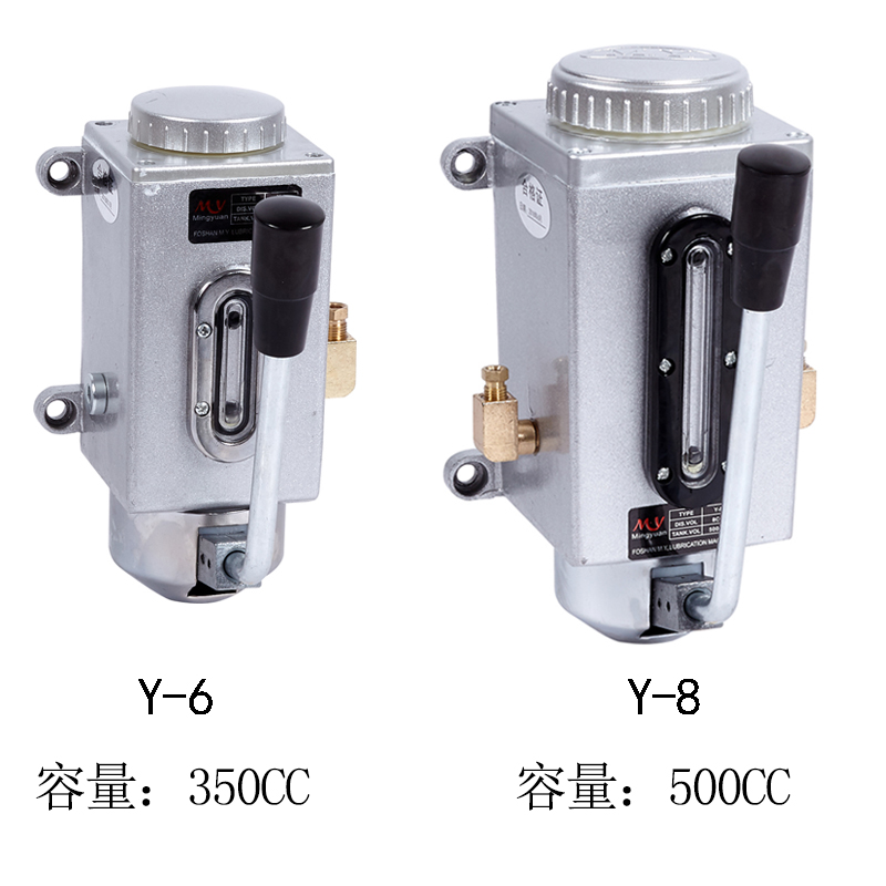 Y-8手摇油泵铣床y-6手压润滑泵磨床加油泵数R控机床注油器加油壶