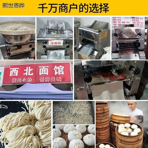 压面机商用面条机全自动大功率擀面机包子馒头揉面一体机300型