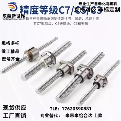 滚珠丝杆组件BSS BSSE BSSC BSSCK1505 1510 1520 2005 2010 2020