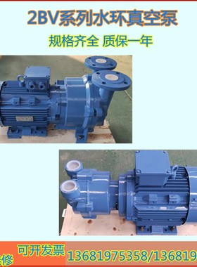 供应2BV61f31/6121/7110/6111/6121水环式真空泵不锈钢配防爆电机