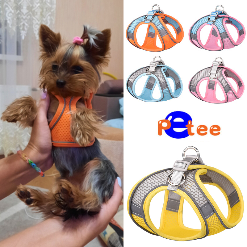 推荐Reflective Pet Harness Dogs Strap With Leash Nylon Harne