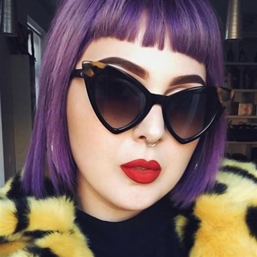 推荐Classic Vintage Sexy Cat Eye Sunglasses Women Brand Desi