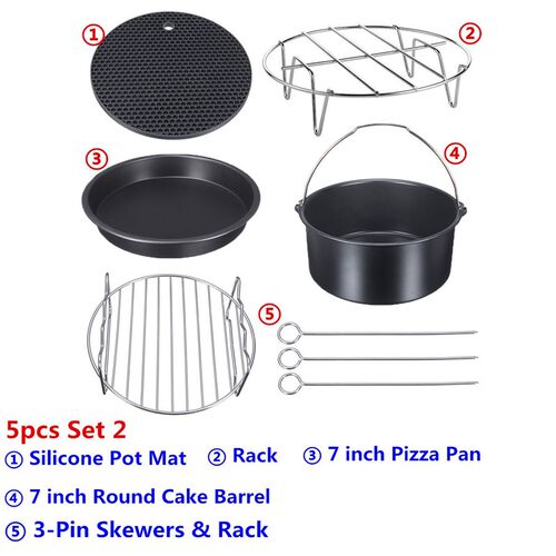 Grill Air-Fryer-Accessories Cake All-Airfryer 6/7inch for 5p