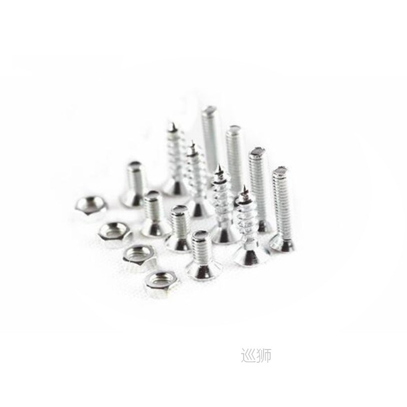 4Pcs/set Car License Plate Fixed Bolt Screw Caps Emblem Deca