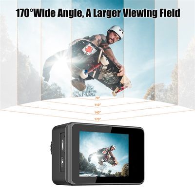 速发4K 24MP Dual Screen Sport Camera DV Camcorder 2 Inch Scr