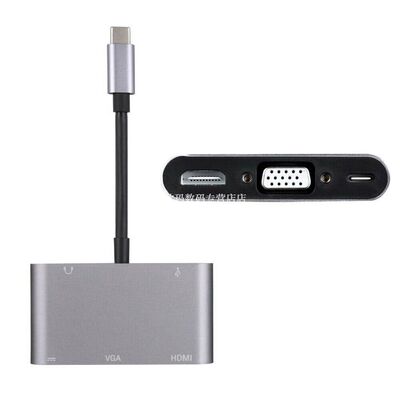 极速Portable Size HDMI VGA USB3.0 OTG Female Charger Audio t