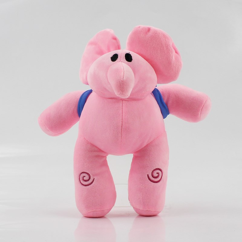 4pcs/lot 20 26cm Pocoyo Plush Elly Elephants plush Pato duc