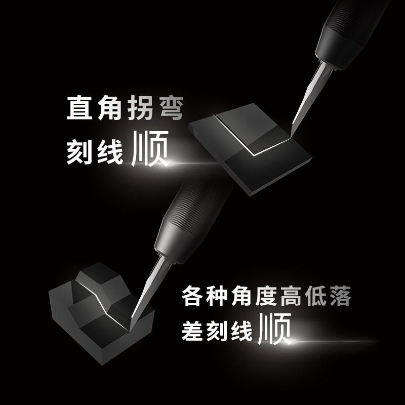Mowap 箱牌模型工具 光棱PRISM 超顺刻线刀雕刻刀合金改造diy推刀