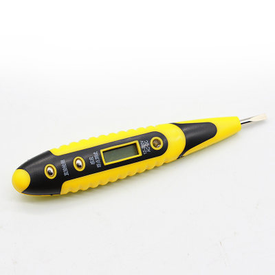 新品数字电笔多功能数显电工三相非接触式感应试测验通电笔工具一