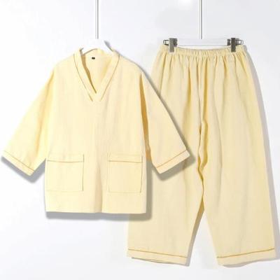 汗蒸服女长d袖装长款女孩按摩服按摩男服加厚浴服女款桑拿服男款