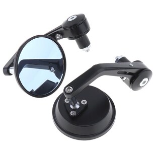 Rearview-Mirror Scooters Round-Bar Motorbike Universal Side-