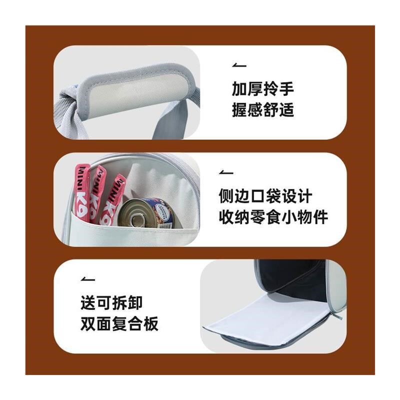 猫包冬季保暖外出便携秋冬保暖出行宠物单肩包猫咪洗澡神器防应激
