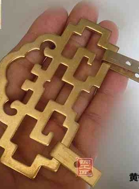 仿古牌匾纯铜挂钩中式画钩老式镜框吊钩画吊龙吊屏风挂件铜工匠