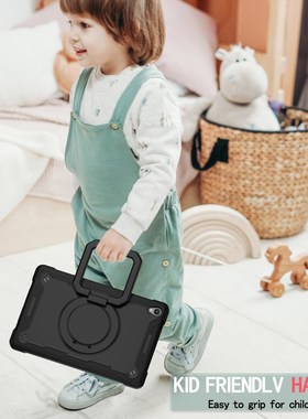 适用联想Tab小新jPad11撞色硅胶手环支架平板套M10背带防摔保护壳