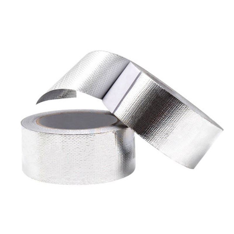 1pc Car Motorcycle Aluminum F Heat Shield Tape Adhesive Exha