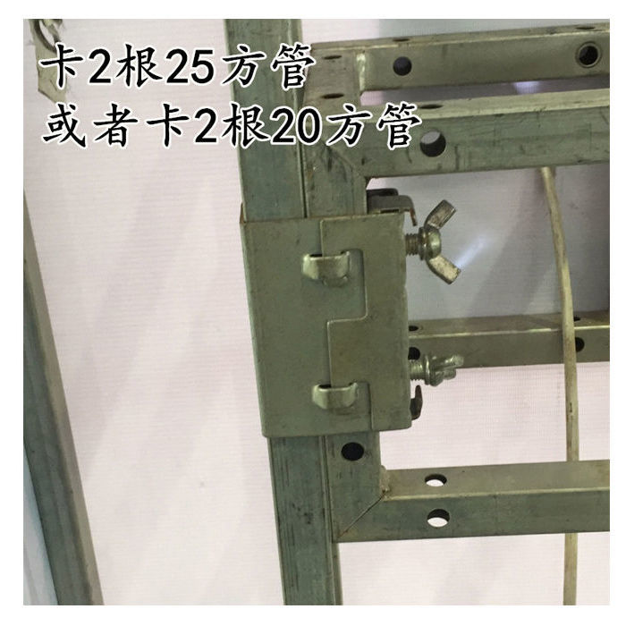 推荐广告架镀锌桁架神器卡扣方管桁架桁架配件转接头底座