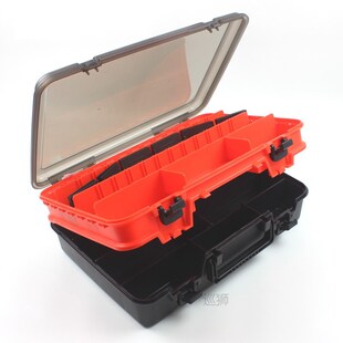 Multifunctional large-capacity fishing tackle box tool stora
