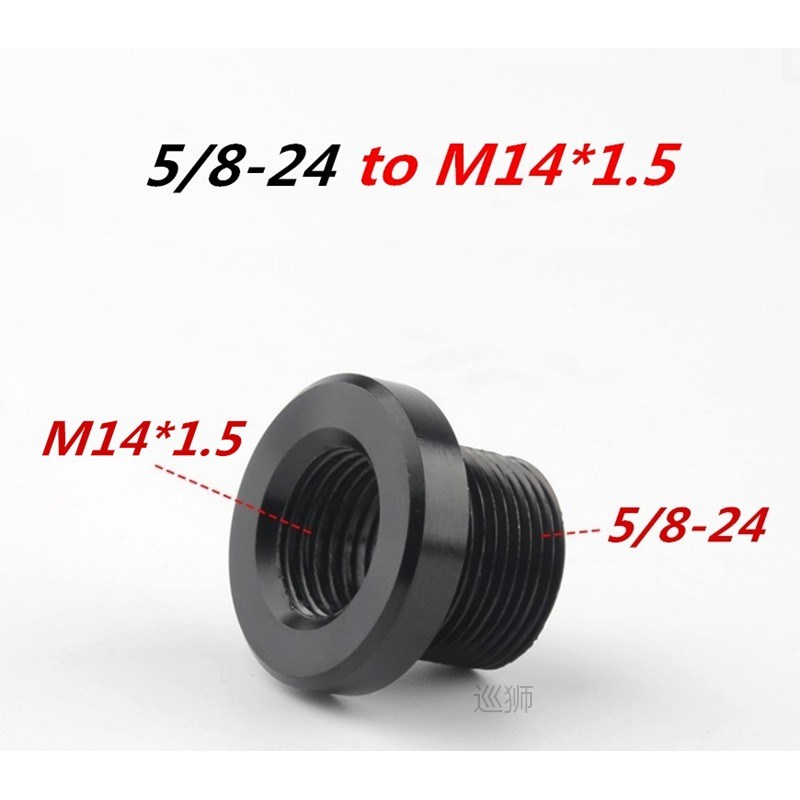 New 1/2-20 1/2-28 5/8-24 M14*1 M14*1.5 M14*1L adapter for NA