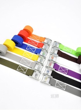 3/4'' 2cm Buckle Tie-Down Belt Cargo Straps For Car Motorcyc