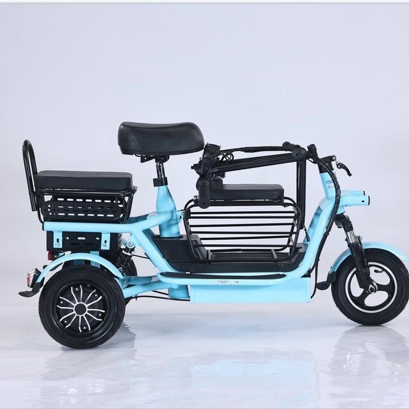 电动三轮车小型家用接送孩子老年人代步女士折叠轻便三轮车