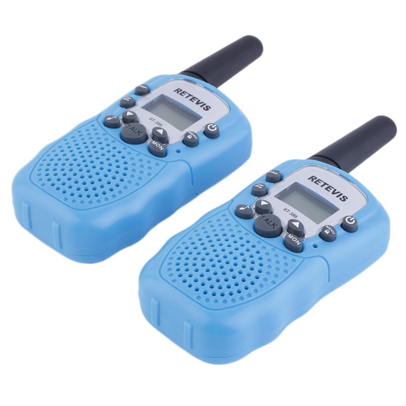 For Kids Children Gift red 2x RT-388 Walkie Talkie 0.5W 22CH