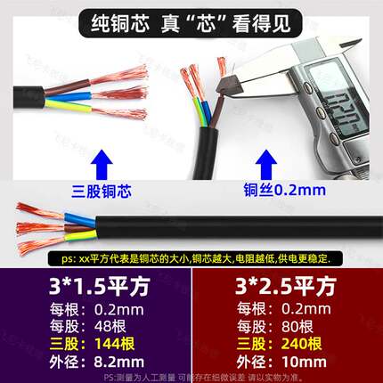 直销国标10A16A转C19电源线PDU伺服器三插头孔延长线大功率1525平