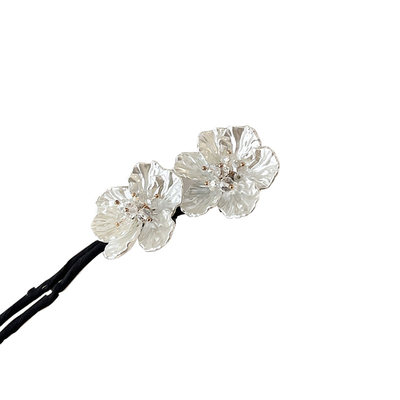 极速2021 Vintage Shell Pearl Hairpin Bun Hairstyle Hair Stic