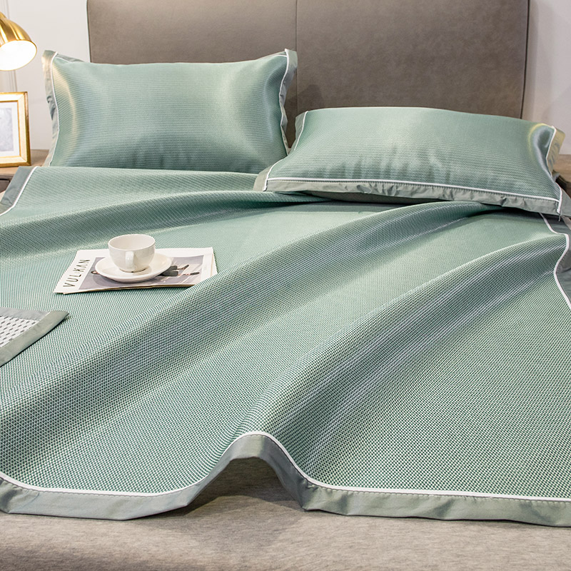 冰丝凉席夏季可水洗三件套床垫z床笠款学生宿舍单人夏天凉感软席