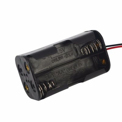 推荐High Quality AA Battery Holder 6V for 4 x AA Batteries B