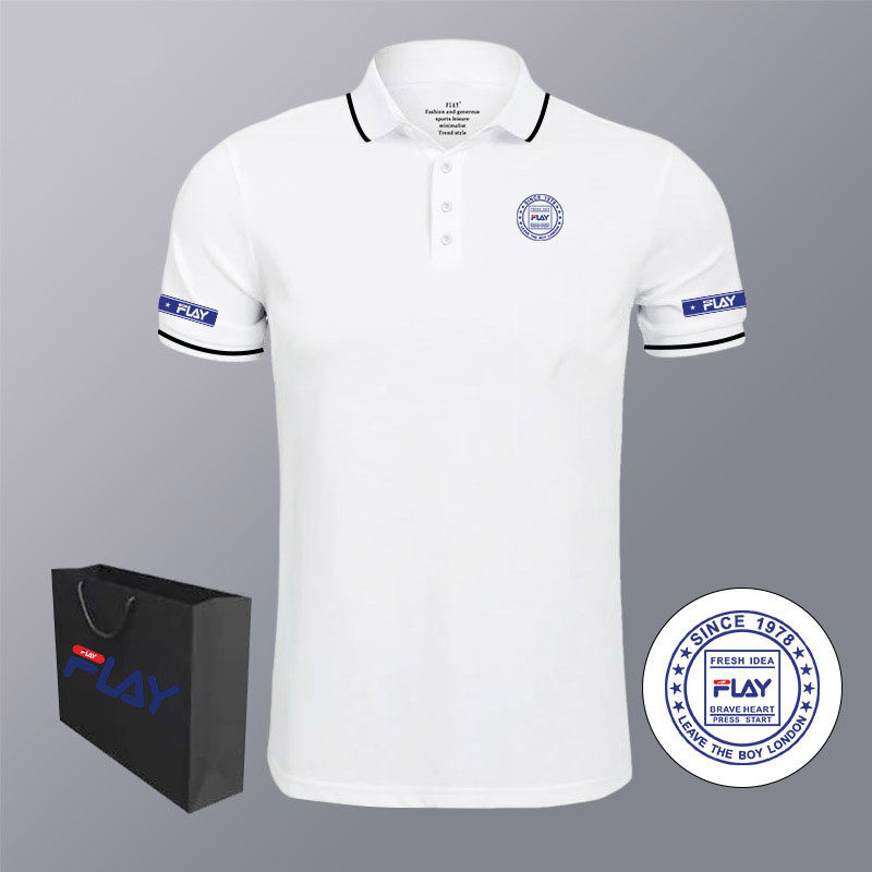 MAROLIO专柜~商务休闲!夏季高端polo男长袖翻领T恤男士纯棉上衣