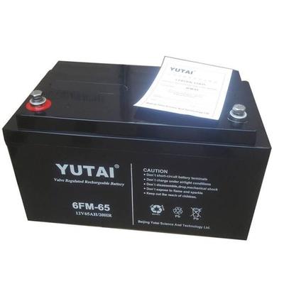 YUTAI蓄电池6FM-24宇泰蓄电池12V24AH/20HR机房配套 直流屏 UPS不