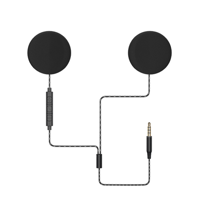 新品摩托车头盔耳机有线全盔骑行内置G一体式外卖骑手导航音乐线