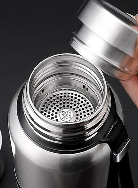 500-1500ml double stainless steel vacuum flask thermos mug o