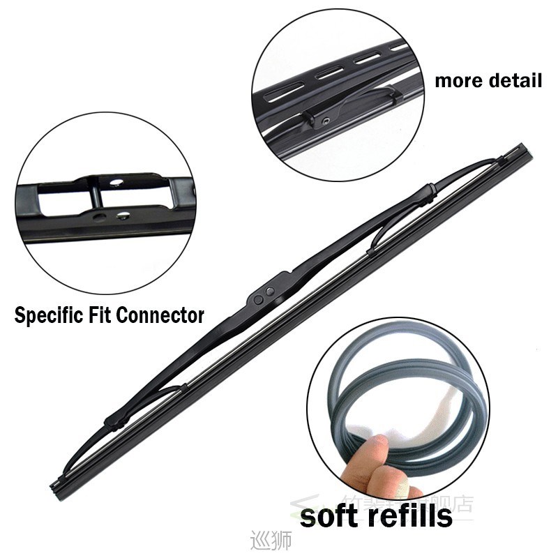 Windshield Windscreen Wiper Blades For Audi A3 8P S3 RS3 200