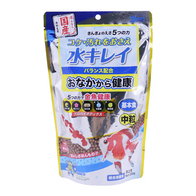 日本进口扬够力金鱼锦p鲤饲樱五种力鱼粮料花育成增体色高胚芽上