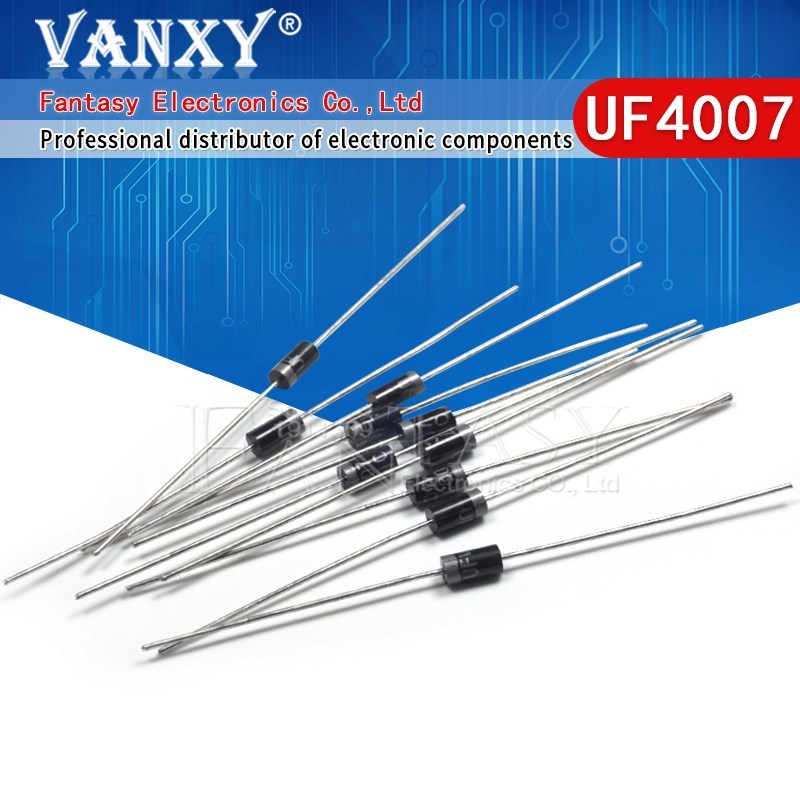 100pcs Rectifier Diode 1A 1000PV DO 41 UF40