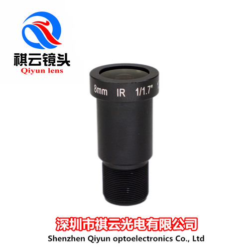 4K高清镜头1200万像素3.2mm5mm8BmmM12接口1/1.7英寸 监控器材配