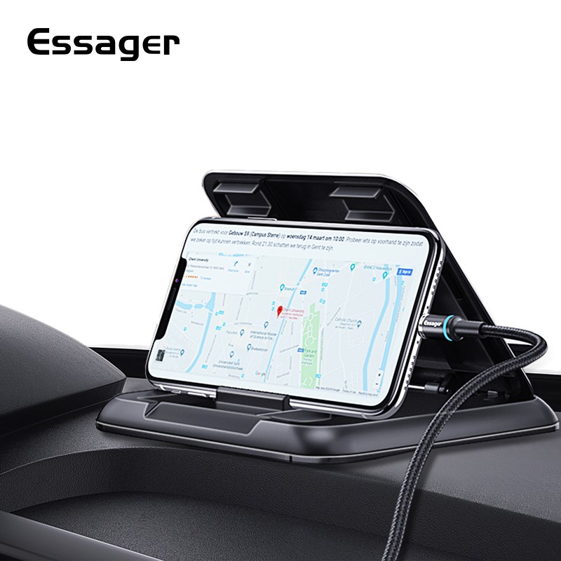 Essager Dashboard Car Phone Holder for iPhone Xiaomi mi Adju