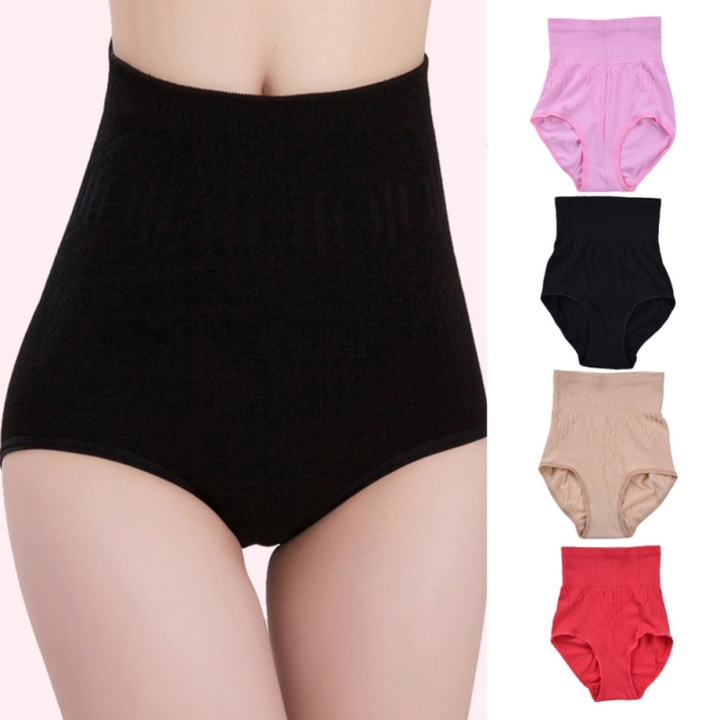 速发Lady Postpartum Underwear High Waisted Briefs Shapewear