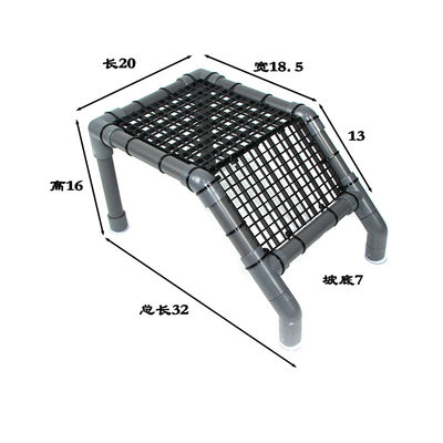 乌龟晒台爬台壁挂伸缩爬坡乌龟缸C鱼缸浮岛晒背台草龟周转箱晒背