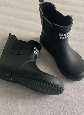 新款儿童亲子雨鞋雪地玩雪靴子防滑防水时尚户外中筒鞋
