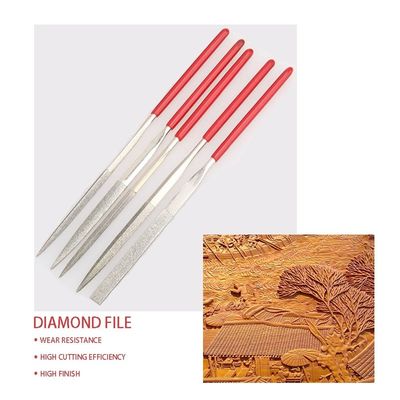 推荐140mm 5pcs Wood Rasp Carving Needle Files Mini Metal Nee