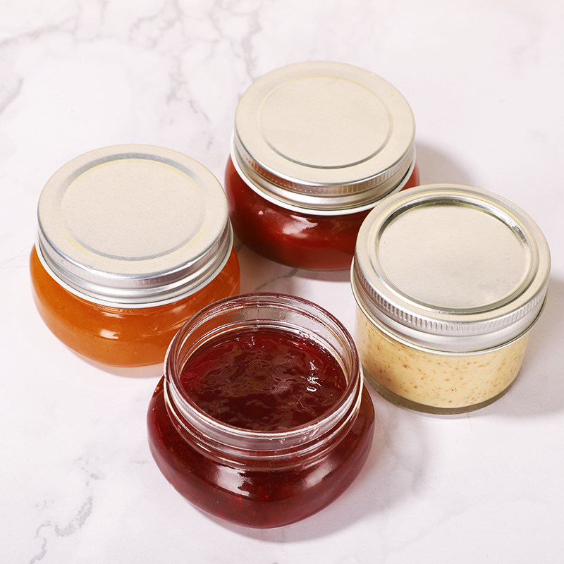 小号耐高温1f00ml玻璃果酱瓶子密封瓶可爱玻璃罐燕窝分装瓶蜂蜜瓶