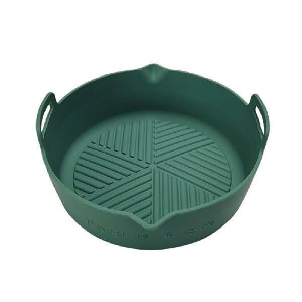 推荐Reusable Air Fryer Liners Silicone Mat Round Non-Stick